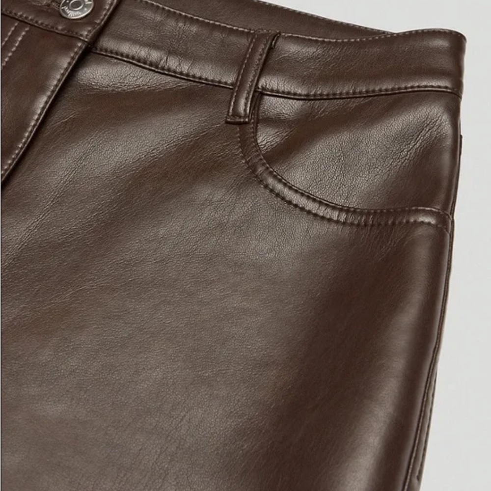 Wilfred Melina Pant in Rich Mocha Brown 8 - Picture 5 of 9